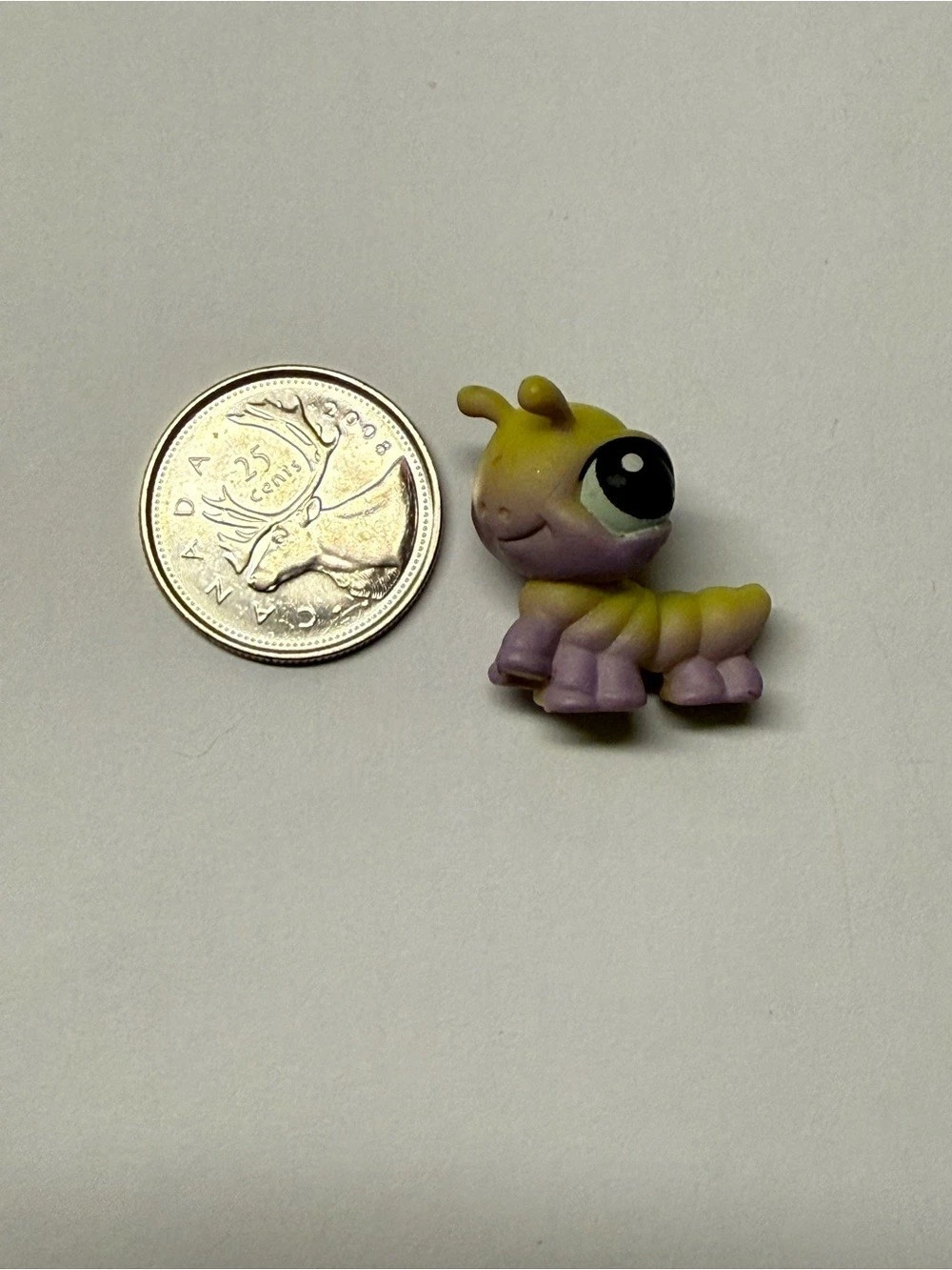 Littlest Pet Shop LPS #93 Mini Caterpillar Inchworm 2005 Portable Pets Hasbro